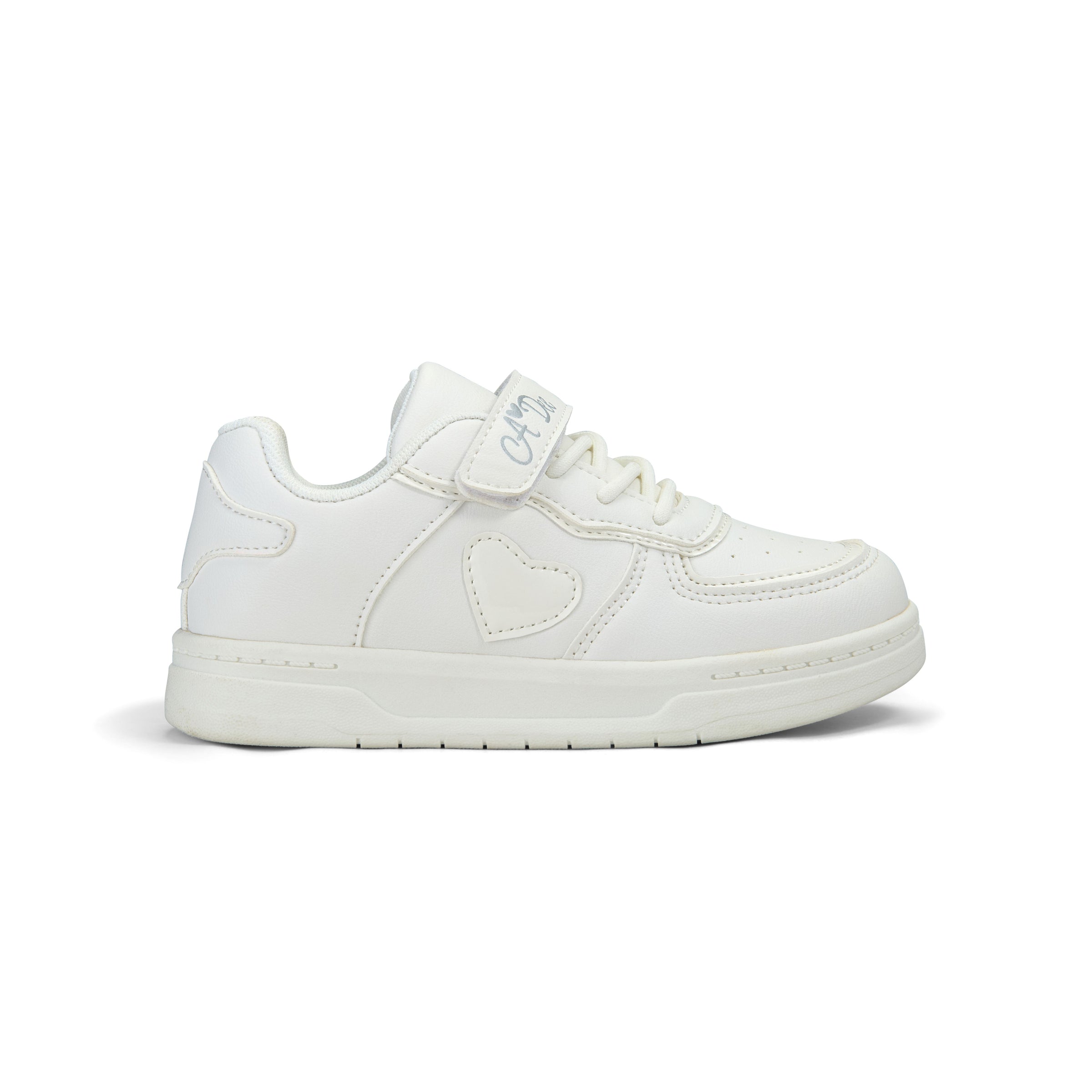 PREORDER SS26 ADee DNK White Heart Trainers
