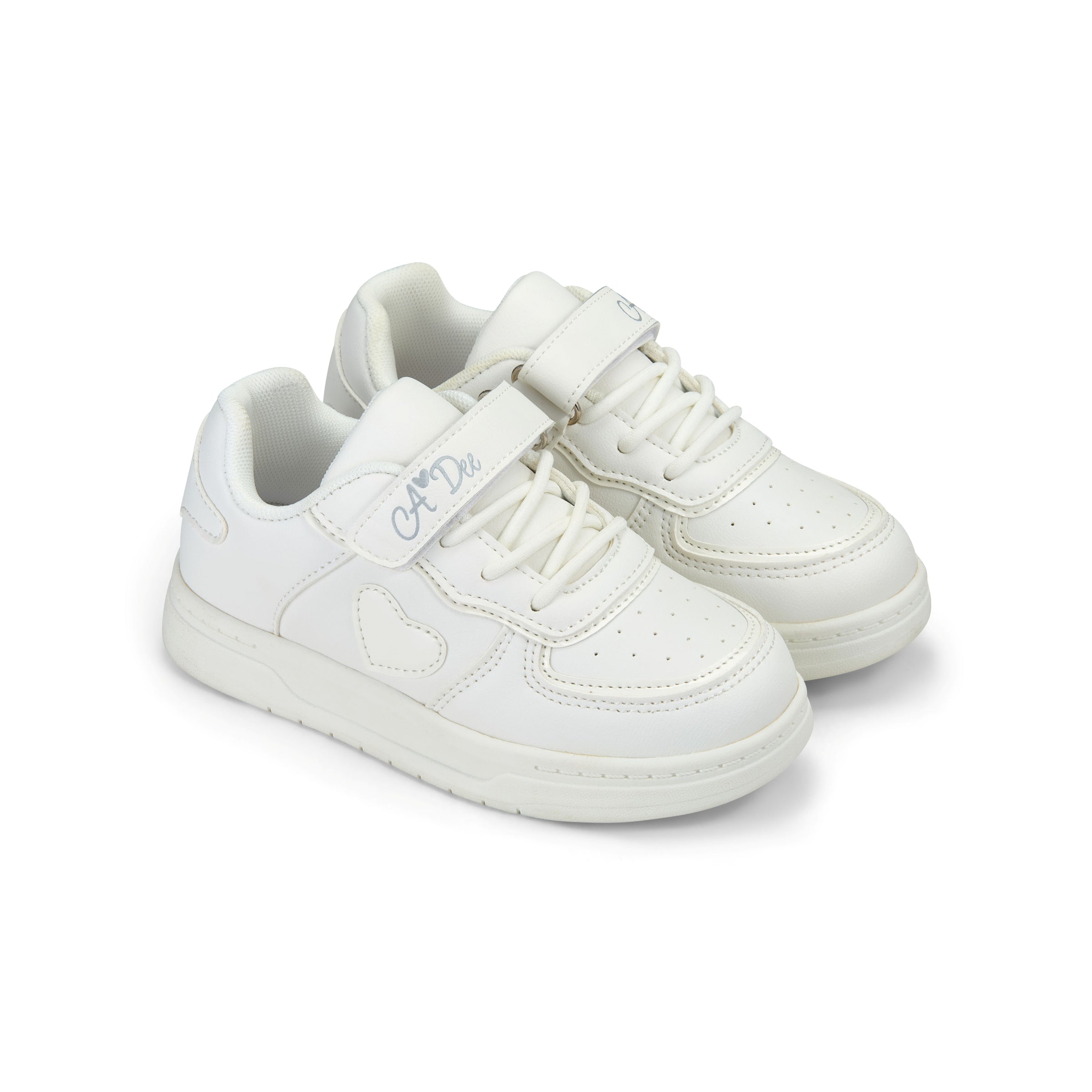 PREORDER SS26 ADee DNK White Heart Trainers