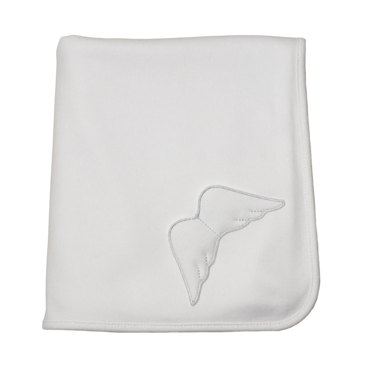 Baby Gi White Cotton Angel Wings Blanket