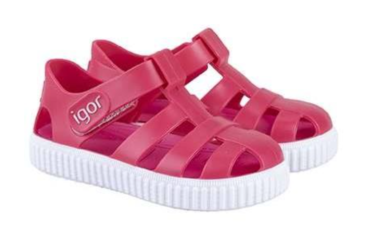 Igor NICO Fuchsia Jelly Sandals