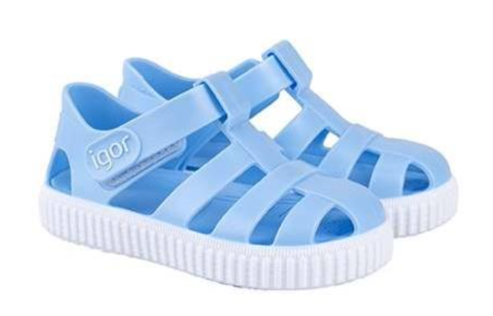 SS24 Igor NICO Blue Jelly Sandals