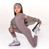 SS25 Blanca Sport Charcoal Cap Sleeve Unitard