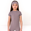 SS25 Blanca Sport Charcoal Logo Headband