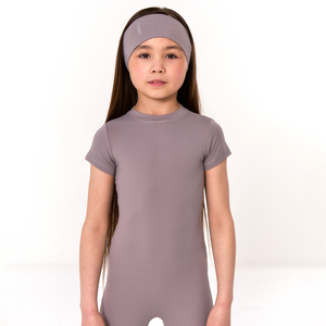 SS25 Blanca Sport Charcoal Logo Headband