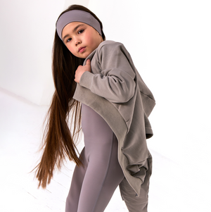 SS25 Blanca Sport Charcoal Logo Headband