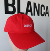SS25 Blanca Sport Red Logo Dad Cap