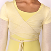 SS25 Blanca Sport Lemon Wrap Over Cardigan
