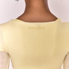 SS25 Blanca Sport Lemon Wrap Over Cardigan