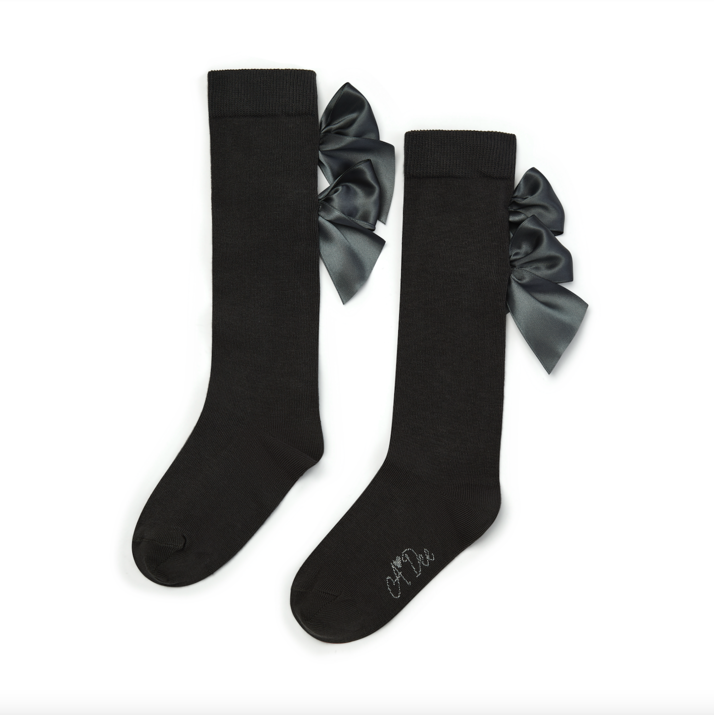 AW25 ADee POPPY Back To School Grey Knee High Socks