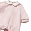 PREORDER AW25 Mayoral Pink Velour Floral Babygrow