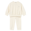 AW25 Mayoral Ivory Spotty Ribbed Tracksuit