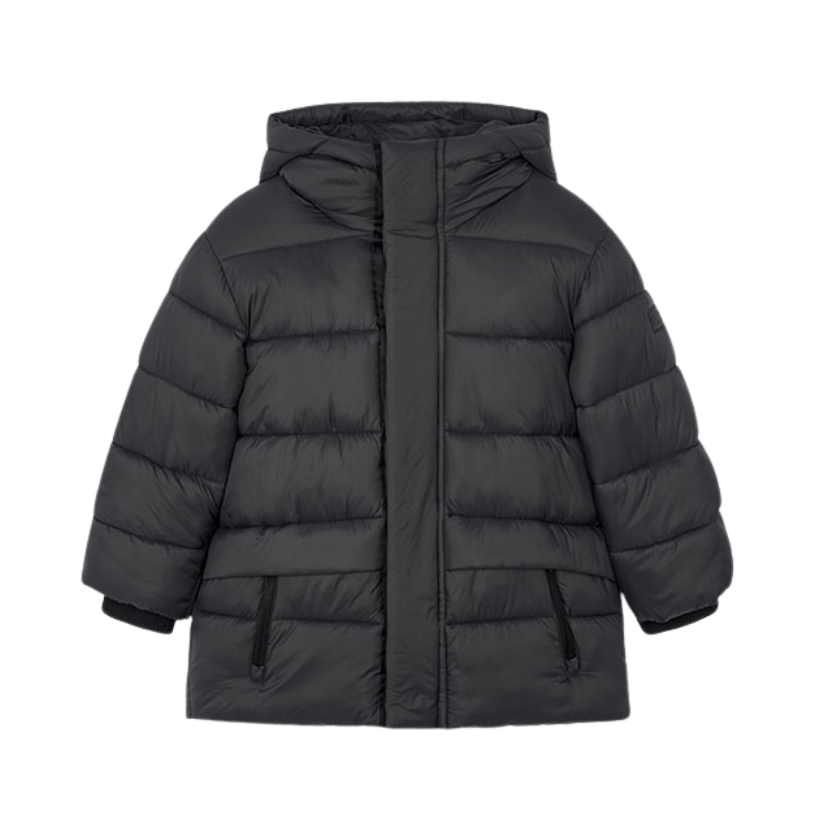 AW25 Mayoral Dark Grey Puffer Coat