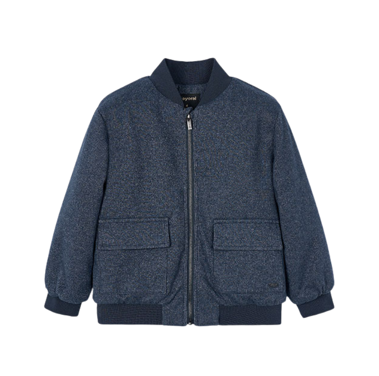 AW25 Mayoral Navy Pocket Zipper Jacket