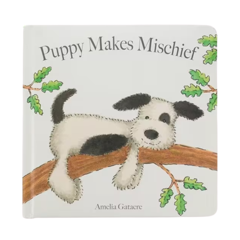 Jellycat 'Puppy Makes Mischief' Book