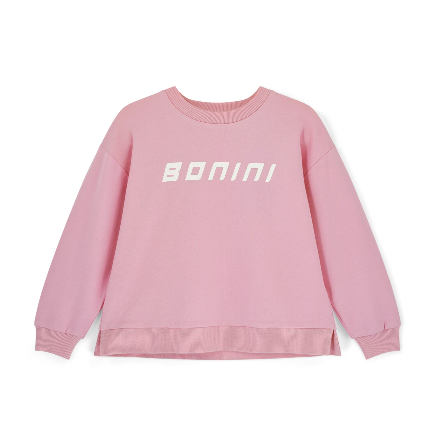 PREORDER SS26 Bonini ASPIRE Pink & White Logo Sweatshirt