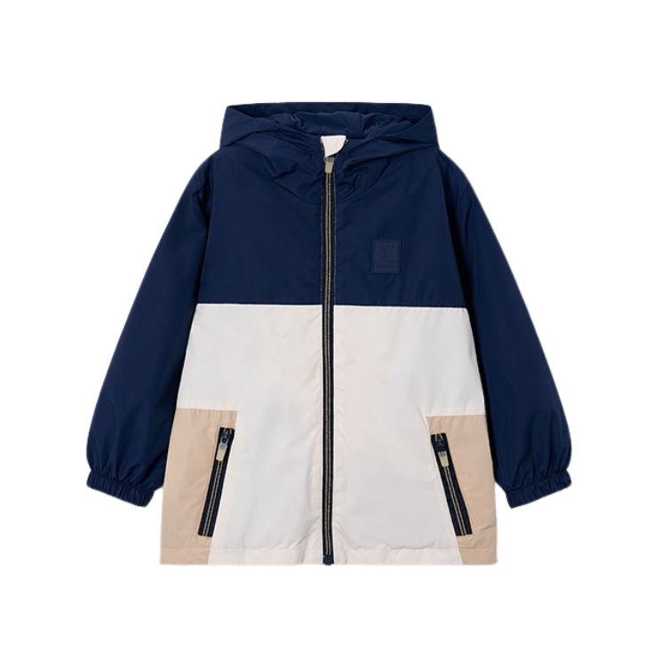 SS26 Mayoral Navy Colour Block Windbreaker
