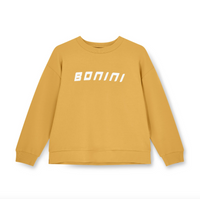 SS26 Bonini ASPIRE Orange & White Logo Sweatshirt