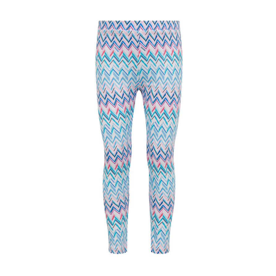 SS26 Missoni Blue Multicoloured Chevron Leggings