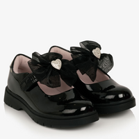 Lelli Kelly Girls MIA Black Patent Leather School Shoes