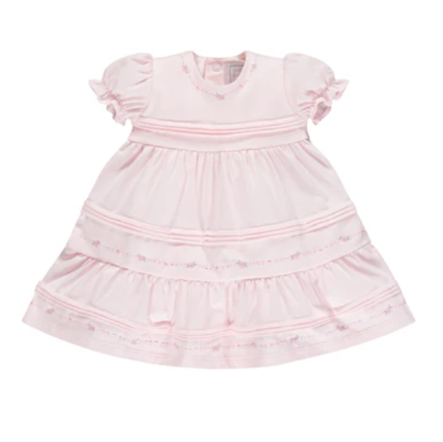 Emile Et Rose Girls DEBBIE Pink Dress With Knickers