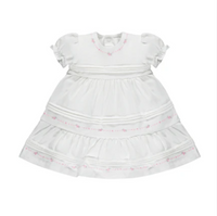 Emile Et Rose Girls DEBBIE White Dress With Knickers