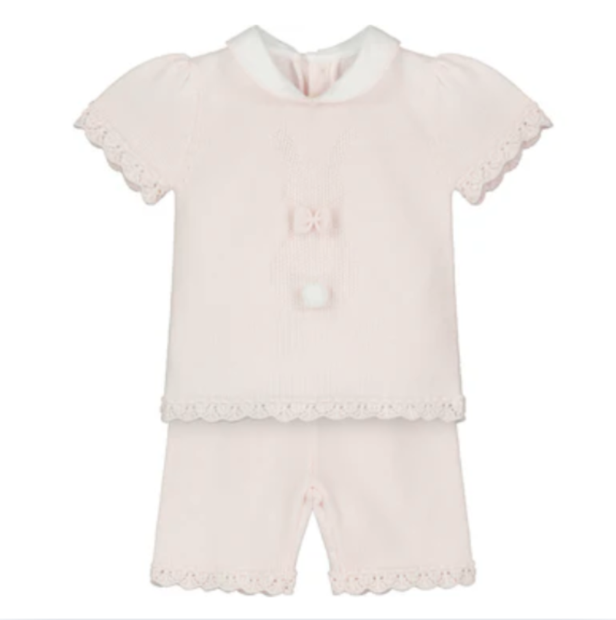 Emile Et Rose Girls FELICITY Pink Shorts Set