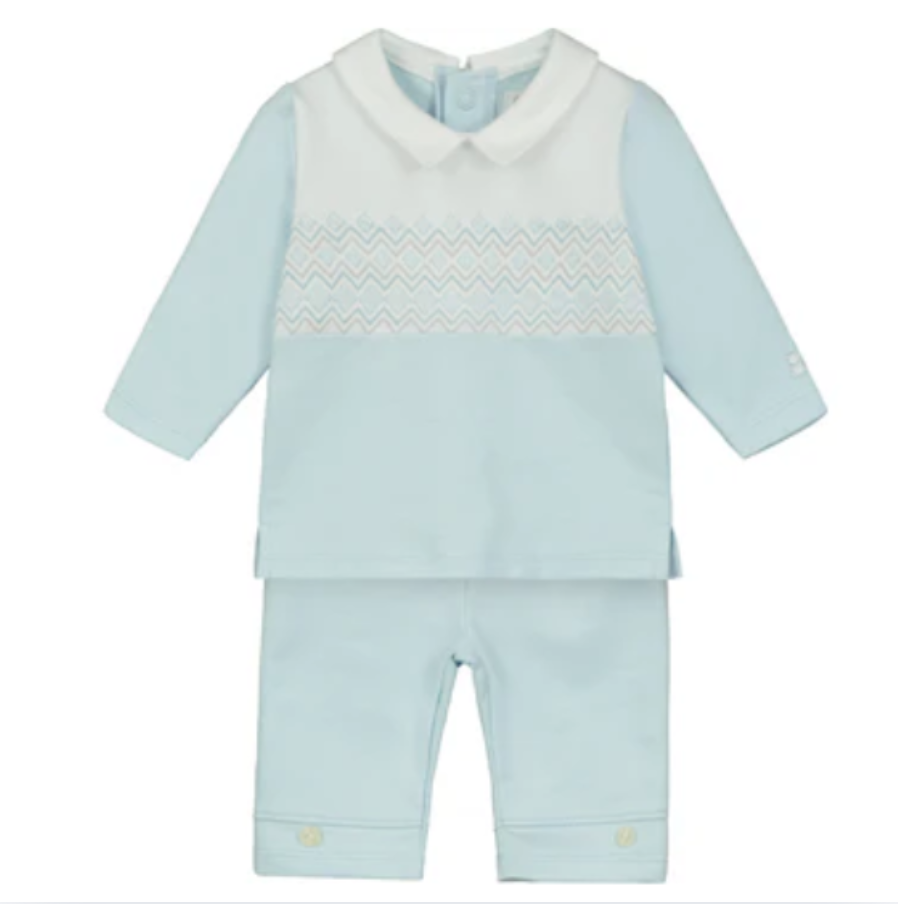 Emile Et Rose Boys ELIJAH Blue Trousers Set