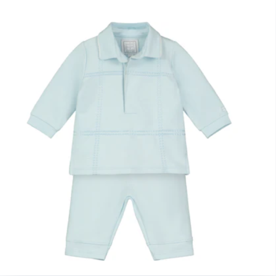 Emile Et Rose Boys FORD Blue Trousers Set