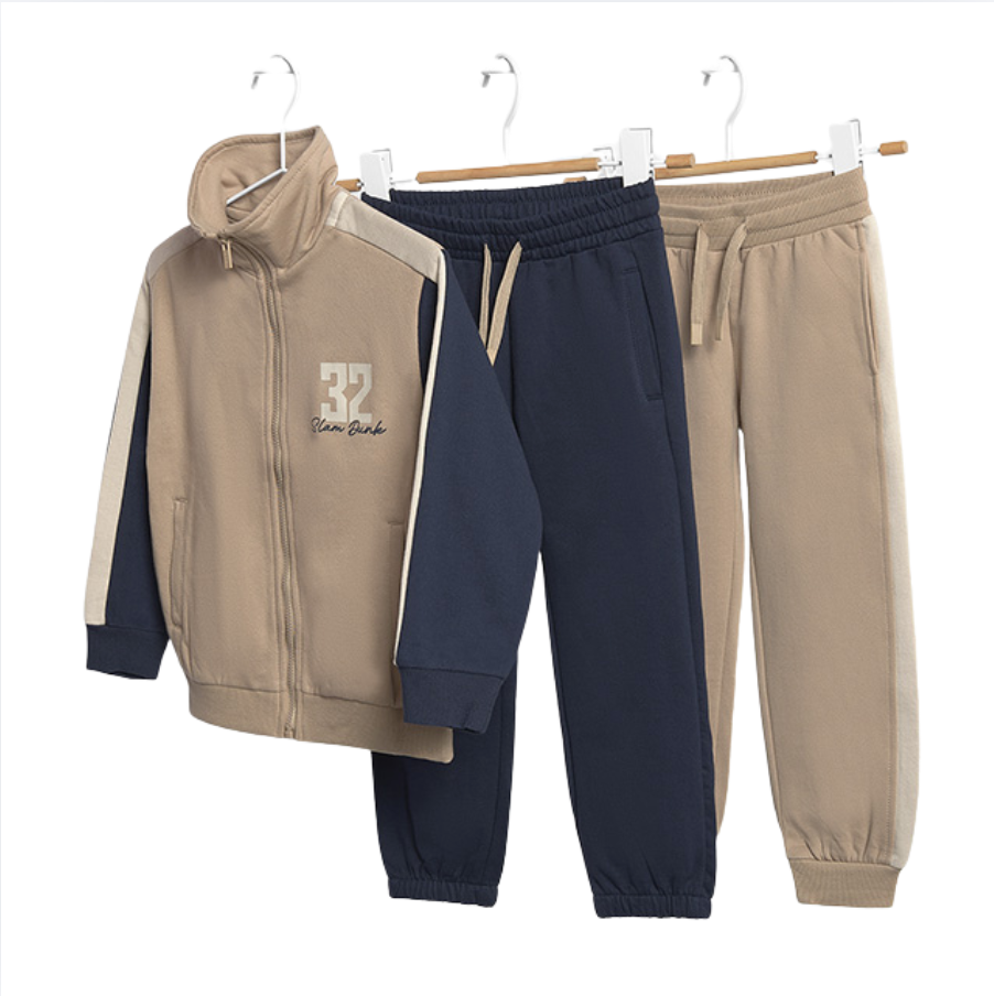 Mayoral Boys Beige Three Piece Tracksuit
