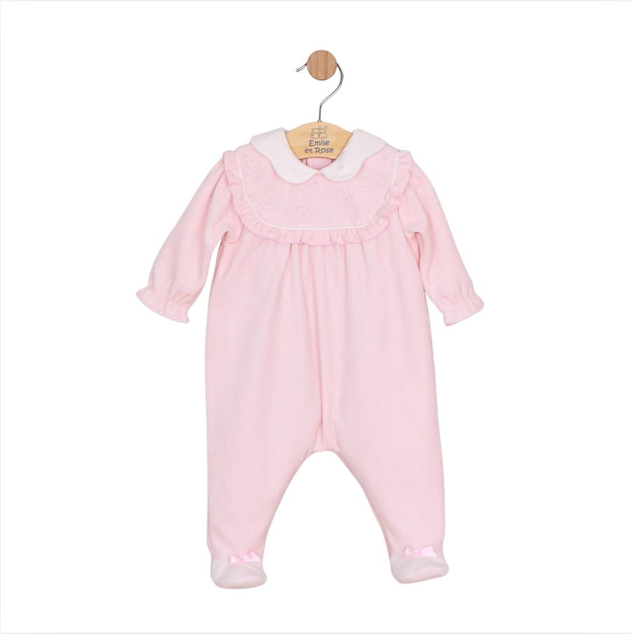 Emile Et Rose Girls MADDY Pink Babygrow