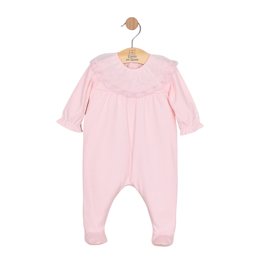 Emile Et Rose Girls MABEL Pink Babygrow