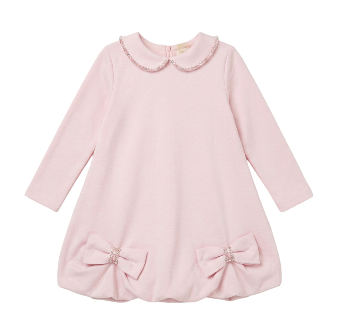 Bimbalo Girls Pink Puffball Dress
