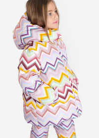 Missoni Girls Multicoloured Chevron Coat