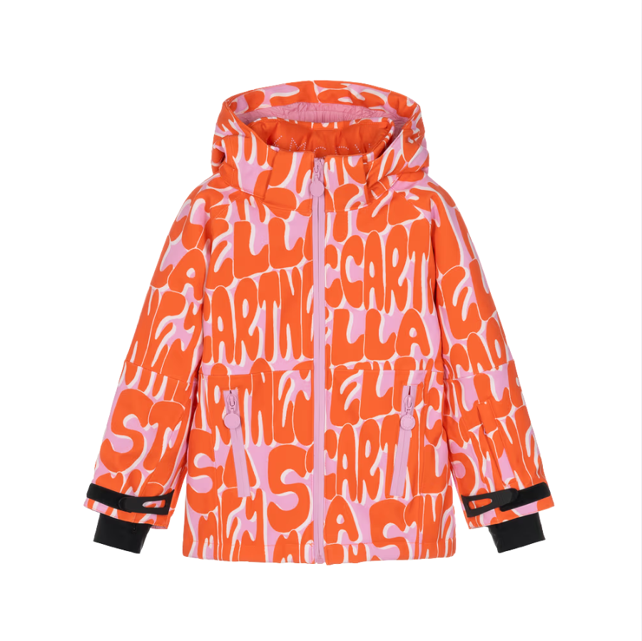 Stella McCartney Girls Pink Snow Jacket