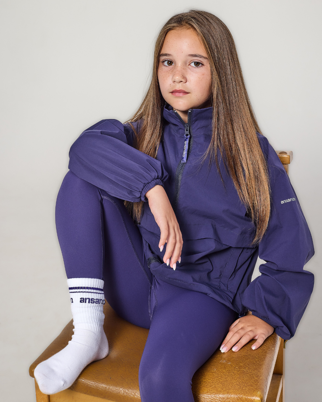 AW25 Ansandro Shadow Violet Windbreaker Jacket