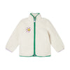 AW25 Stella McCartney Ivory Flower Fleece