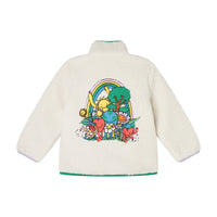 AW25 Stella McCartney Ivory Flower Fleece