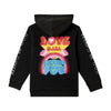 PREORDER AW25 Stella McCartney Black Multicoloured 'Love Is All Around You' Hoody