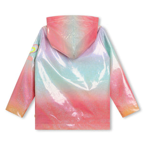 SS24 Billieblush Multicoloured Hooded Raincoat