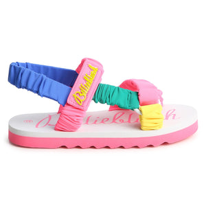 SS24 Billieblush Multicoloured Logo Sandals
