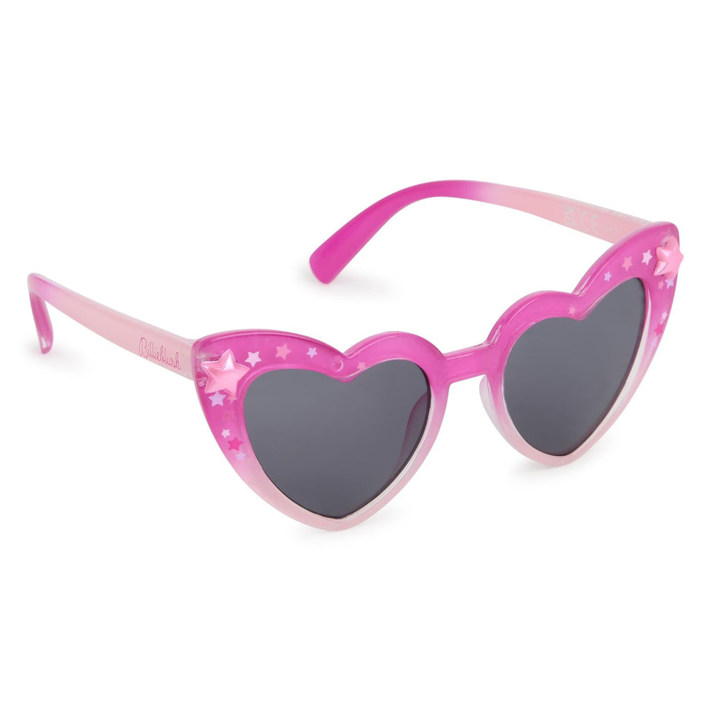 SS24 Billieblush Pink Two Tone Hearts & Stars Sunglasses