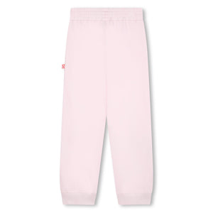AW24 Billieblush Pink Multicoloured Cloud Sequin Three Piece Zipper Hooded Tracksuit
