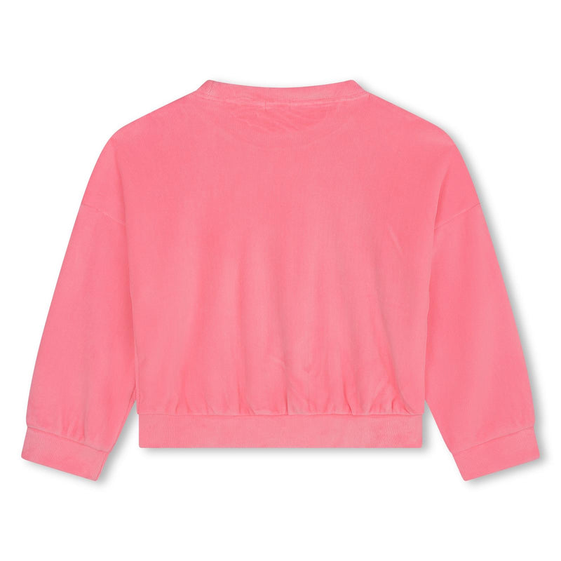 Billieblush Pink Multicoloured Split Hearts Tracksuit