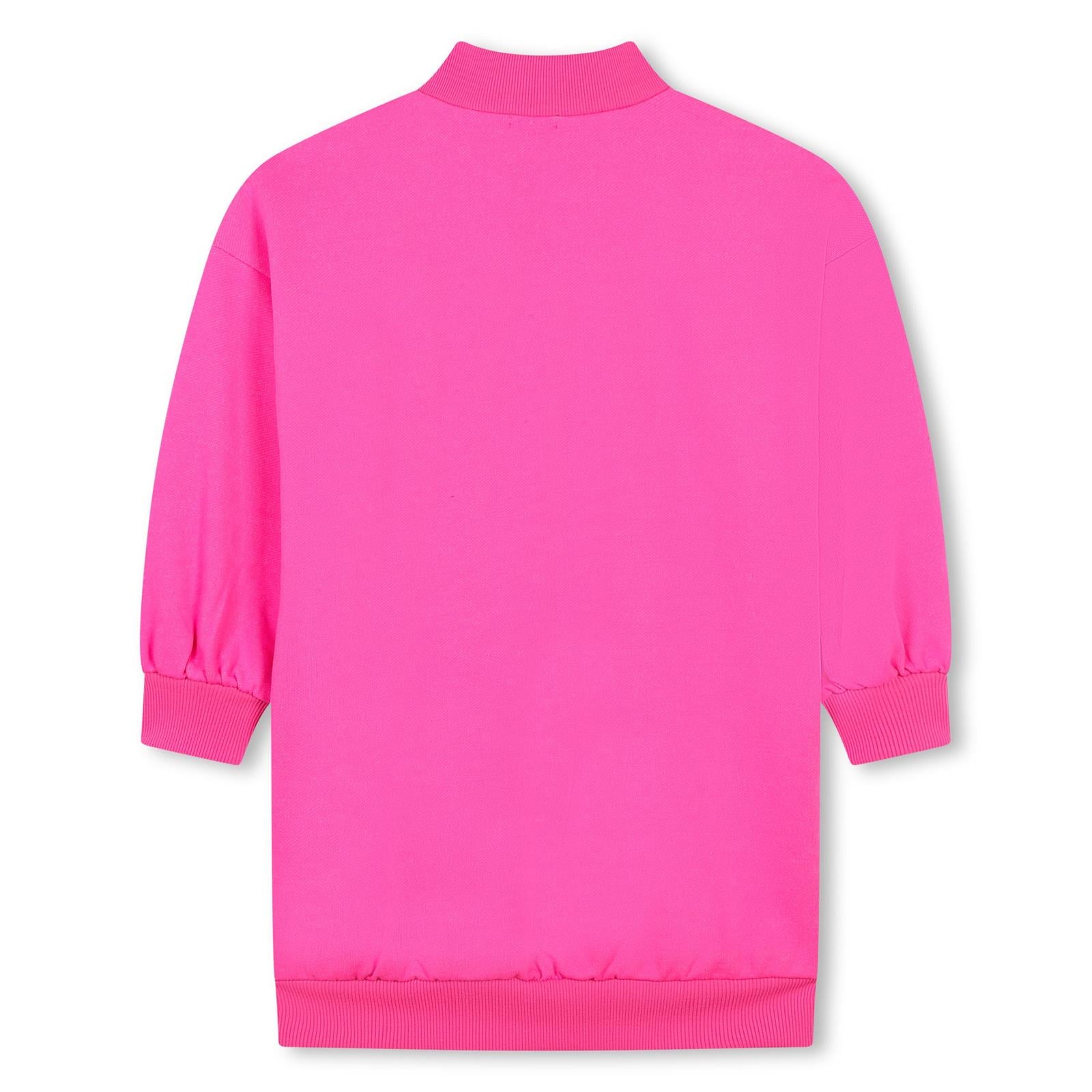 Billieblush Pink Multicoloured 'You Look Fab' Quarter Zip Dress