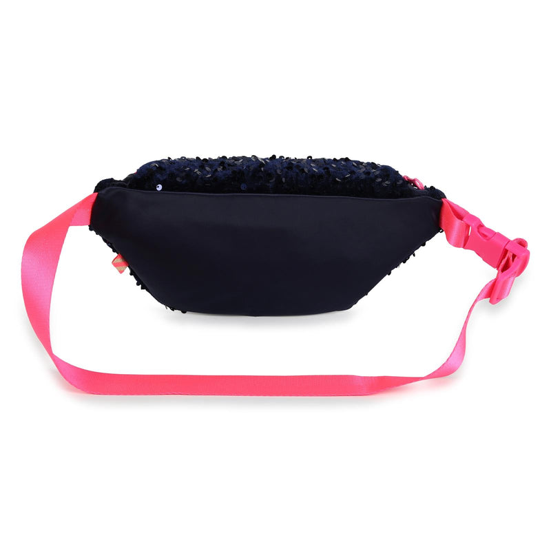 Billieblush Navy Blue & Pink Mermaid Sequin Bum Bag