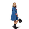 AW25 Billieblush Blue Denim 'Power' Fringe Dress