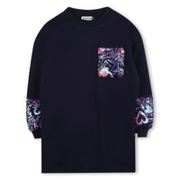 AW25 Billieblush Navy Blue Sequin Pocket Dress