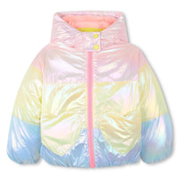 AW25 Billieblush Multicoloured Hearts Coat