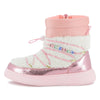 PREORDER AW25 Billieblush Pink & White Logo Boots
