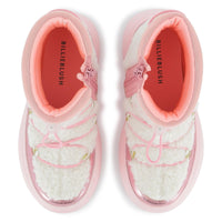 PREORDER AW25 Billieblush Pink & White Logo Boots